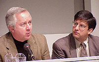 photo of Fernando Aguirre and HBS professor Rogelio Oliva