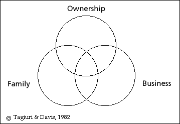 Figure 1: The 3-circle model of family business