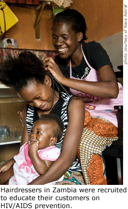 Zambian Hairdressers